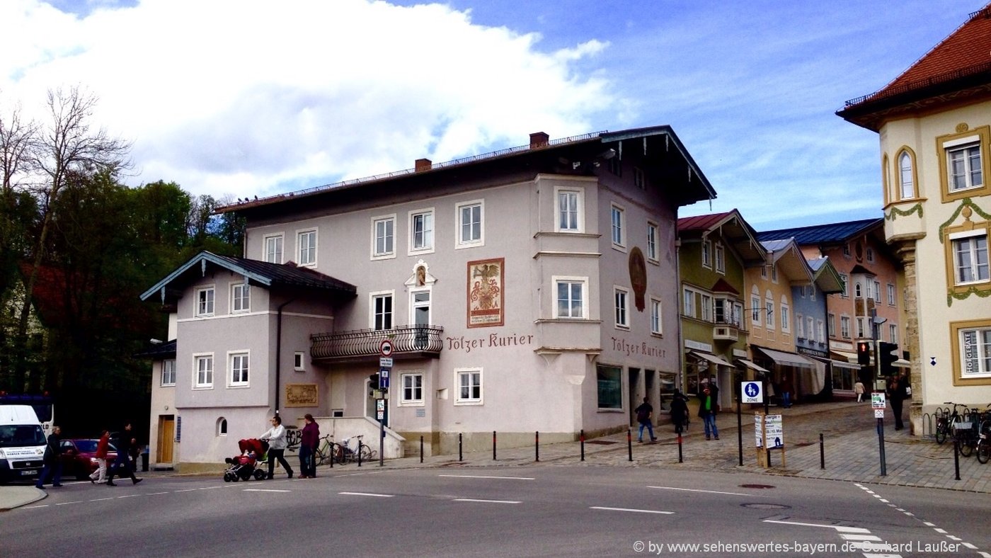 Sehenswürdigkeiten in Bad Tölz Ausflugsziele Infos Freizeitmöglichkeiten